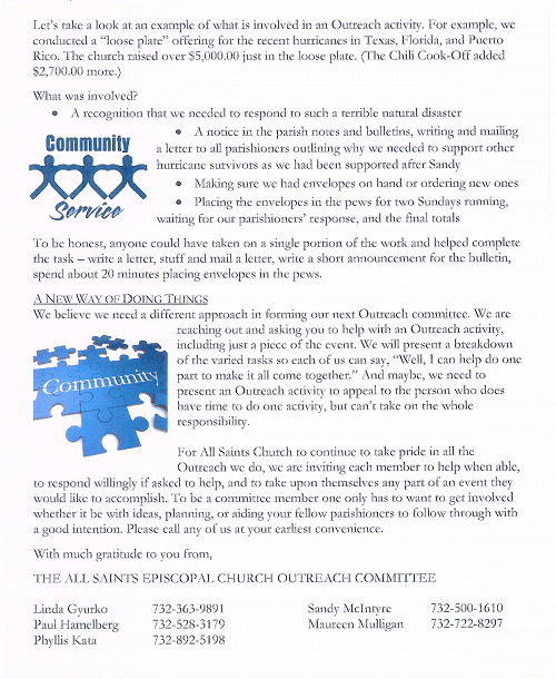 Third page of Outreach Letter